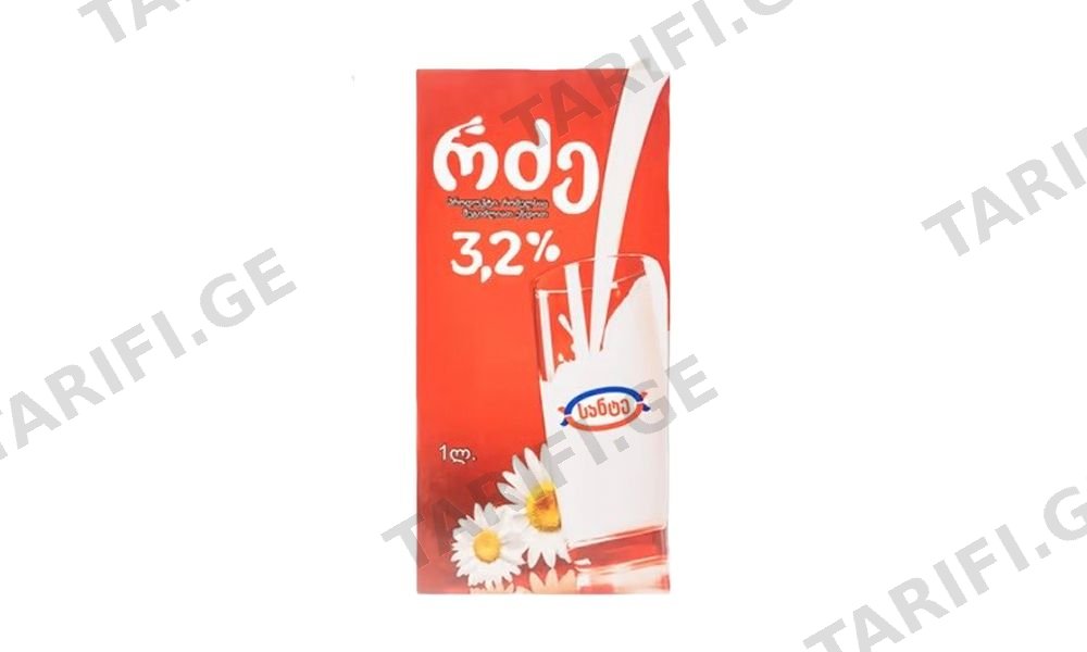 რძე /სანტე/ (3.2%) 1ლ
