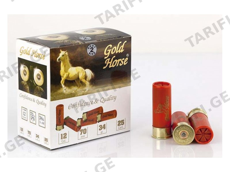 GOLD HORSE 34 gr