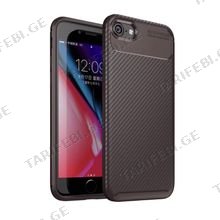 კარბონის ქეისი iPhone 7 Plus Focus Carbon Case - ყავისფერი
