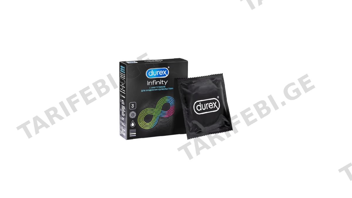 DUREX პრეზერვატივი ინფინიტი-3ც