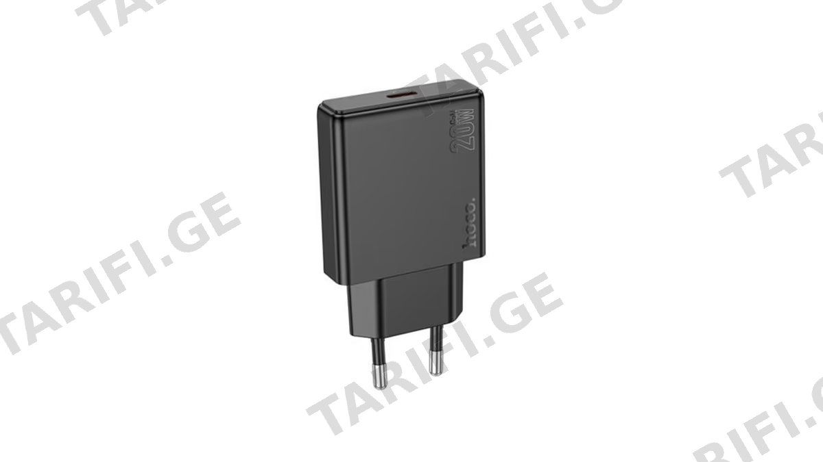 Hoco Delgado Single Port PD20W Charger N37 EU
