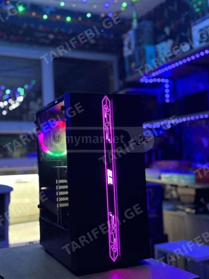 Gaming PC კომპიუტერი სასწრაფოდ იყიდება იდეალური. 650₾