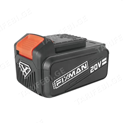 ლითიუმ-იონის ბატარეა 4 Ah FIXMAN FL101002-01