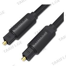 VENTION BAEBF Optical Fiber Audio Cable 1M Black