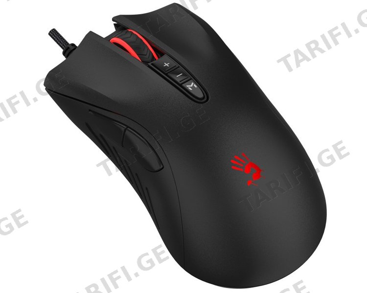 მაუსი A4tech Bloody ES5 Esports RGB Gaming Mouse Stone Black