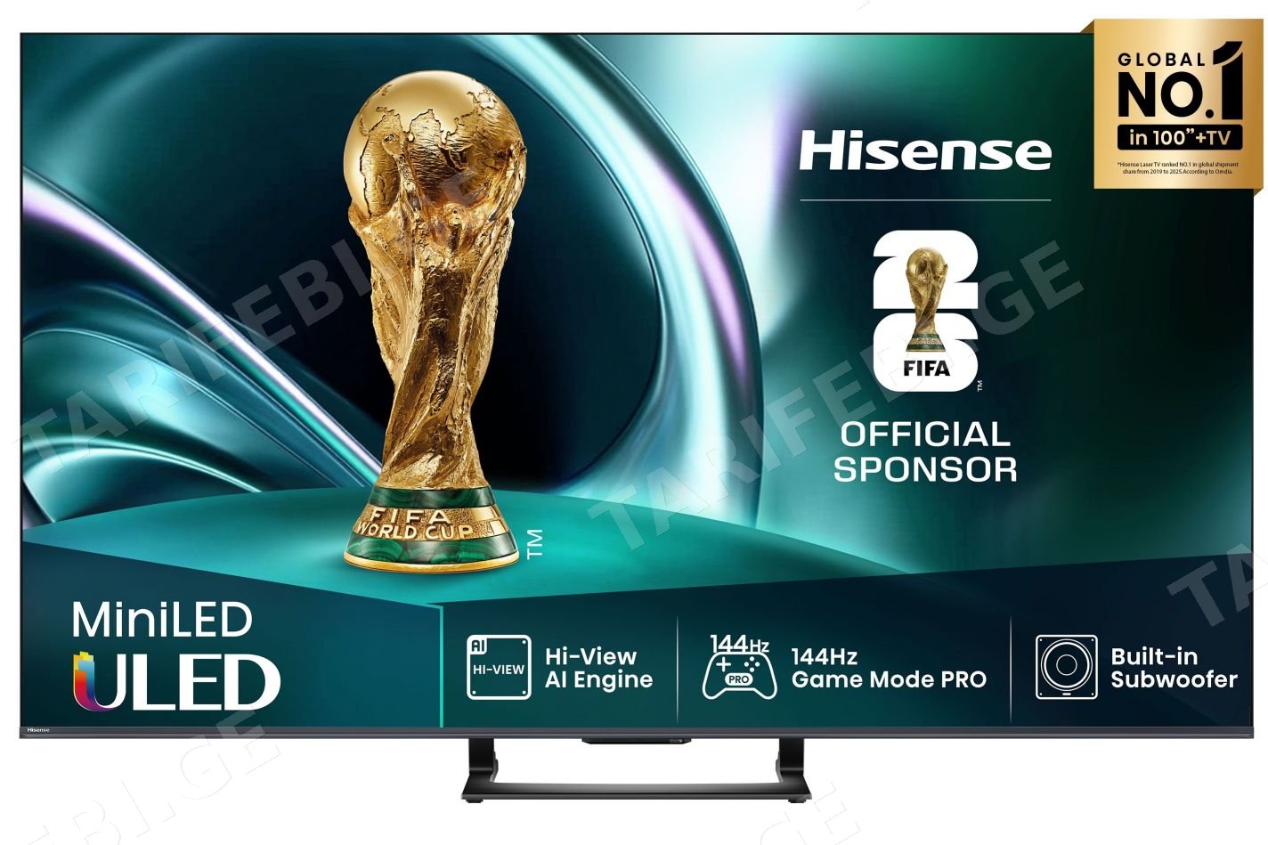 ტელევიზორები Hisense 65U7Q