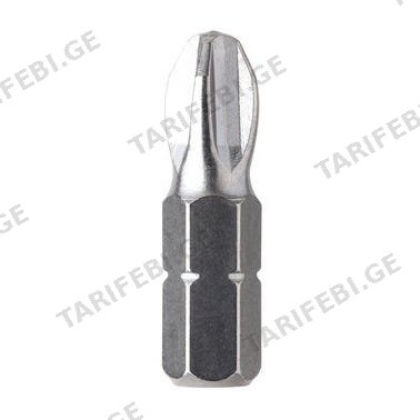 ბიტა Diager Stainless U650PH2 25 მმ 5 ც