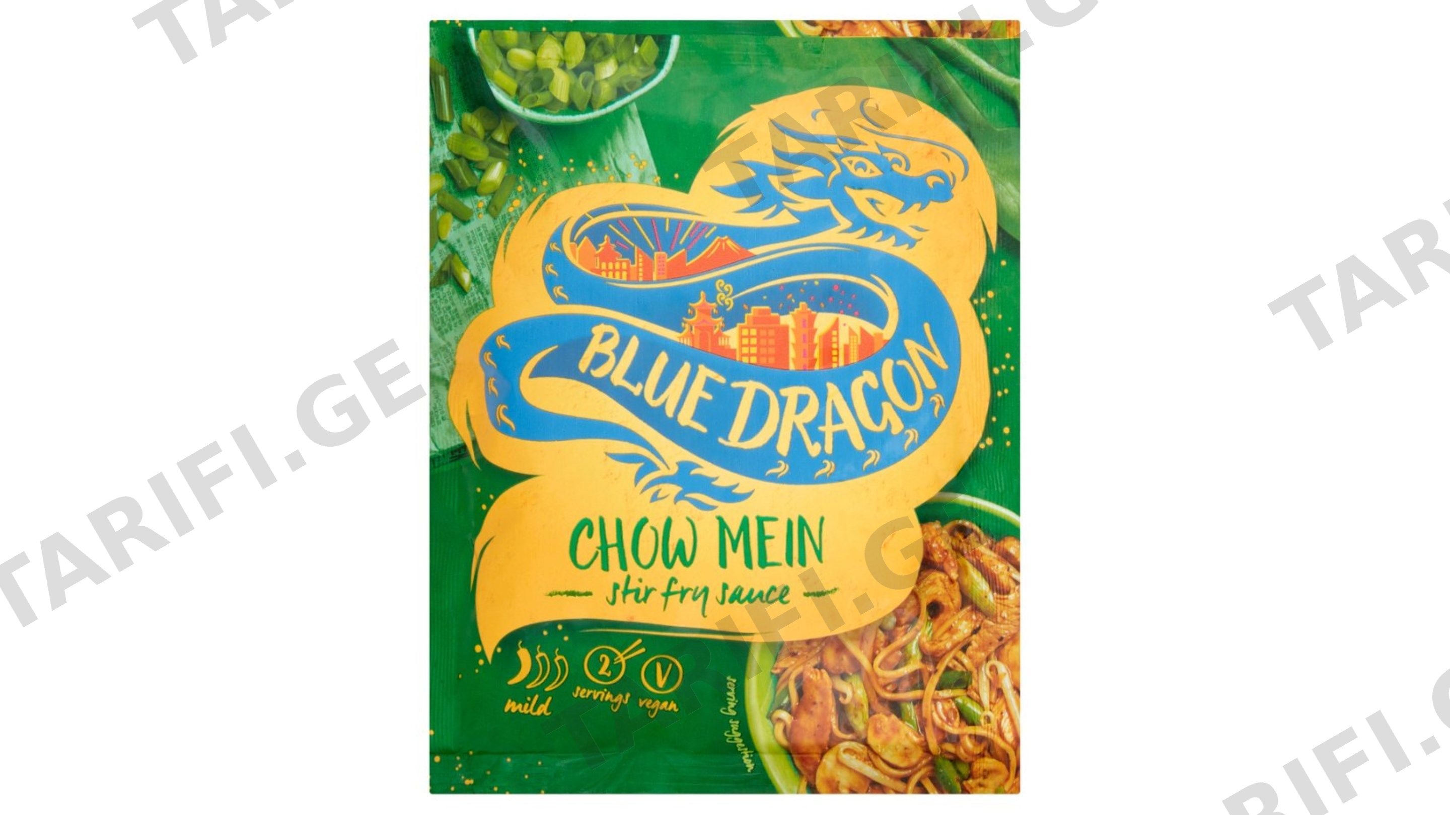 BLUE DRAGON სოუსი ჩაუ მეინი 120გრ