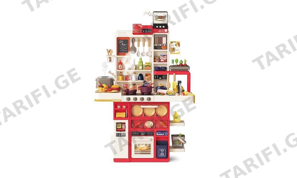 🛒 Elite Kitchen Collection — პრემიუმ საბავშვო სამზარეულო სრული აქსესუარებით