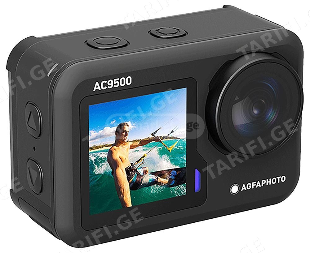 AgfaPhoto Realimove Action Cam AC9500 4K video and waterproo