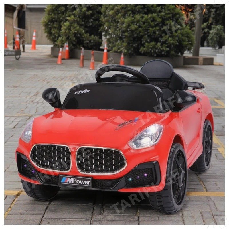 საბავშვო ელექტრო მანქანა BMW LBK-618-R 2 ძრავით (6V)
