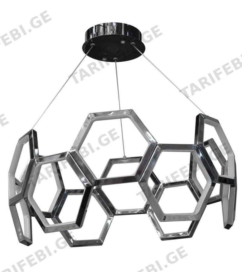 ჭაღი LED GZMK-D230320-D600 ფერი. BLACK