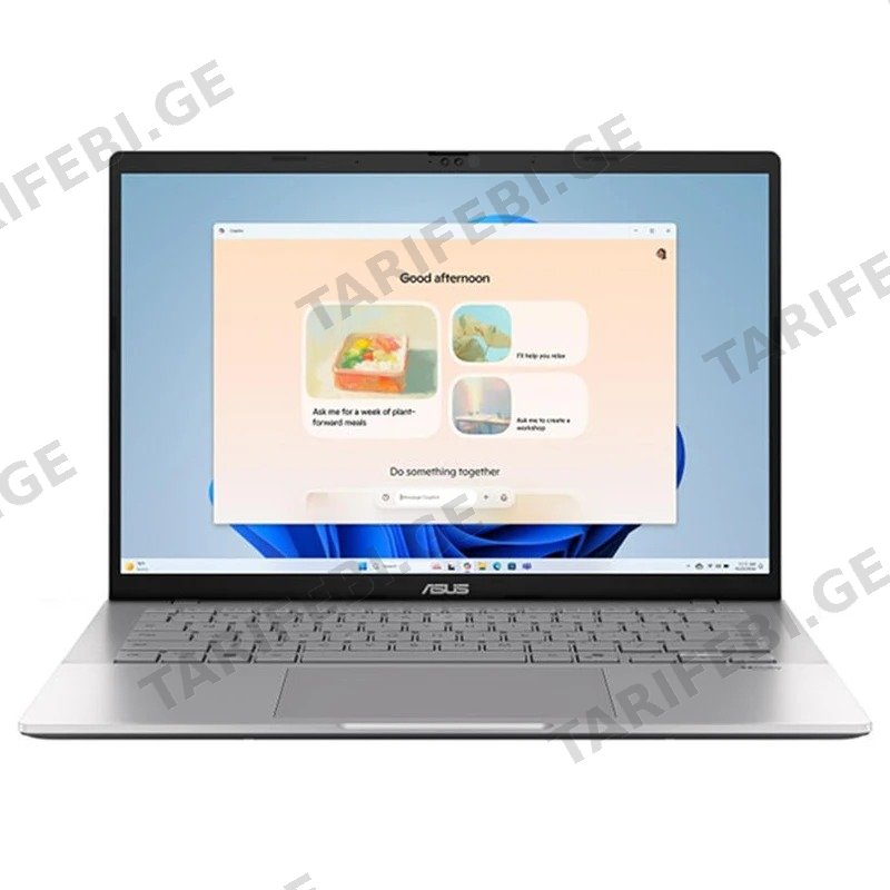 ნოუთბუქი ASUS VIVOBOOK S 14 OLED RYZEN 5 16GB 512GB SSD ვერცხლისფერი