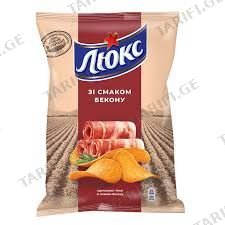 ჩიფსი "ლუქსი" ბეკონი 125 გრ