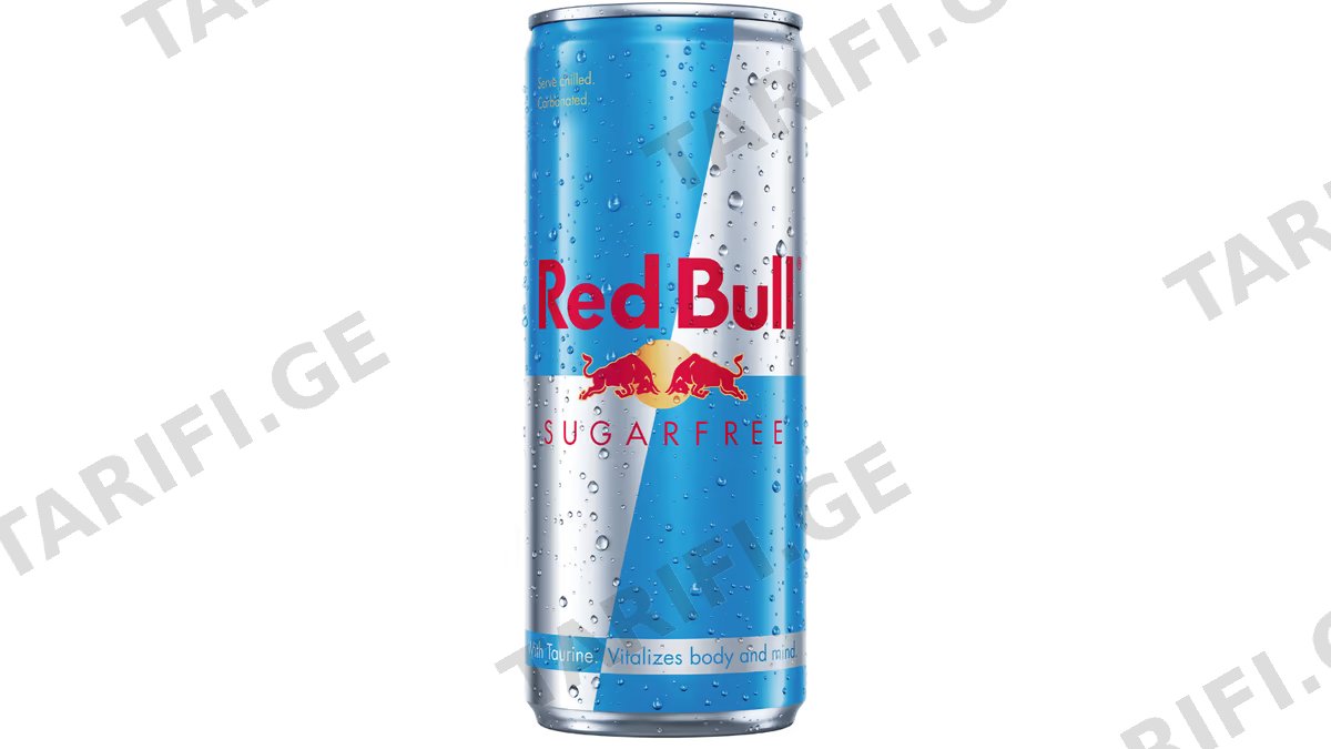 Red Bull უშაქრო, 250მლ