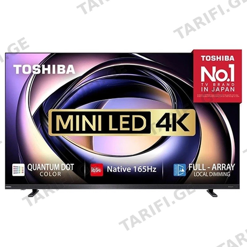 ტელევიზორი QLED SMART TV TOSHIBA 65Z770RE 65" 4K UHD 165HZ