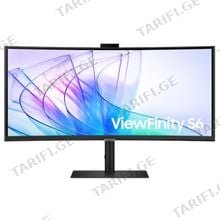 SAMSUNG VIEWFINITY CURVED S6 34" 100Hz რკალისებრი მონიტორი