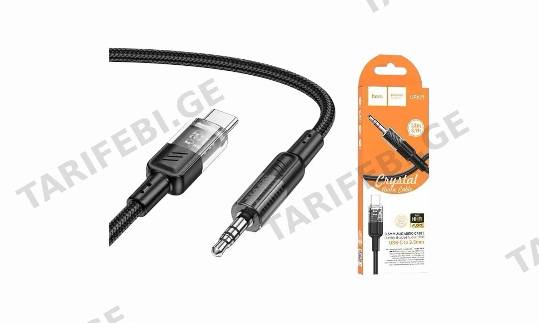 Hoco AUX USB-C to 3.5mm UPA27