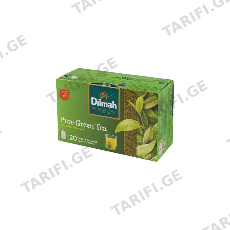 Dilmah-მწვანე ჩაი ცეილონის 20ც