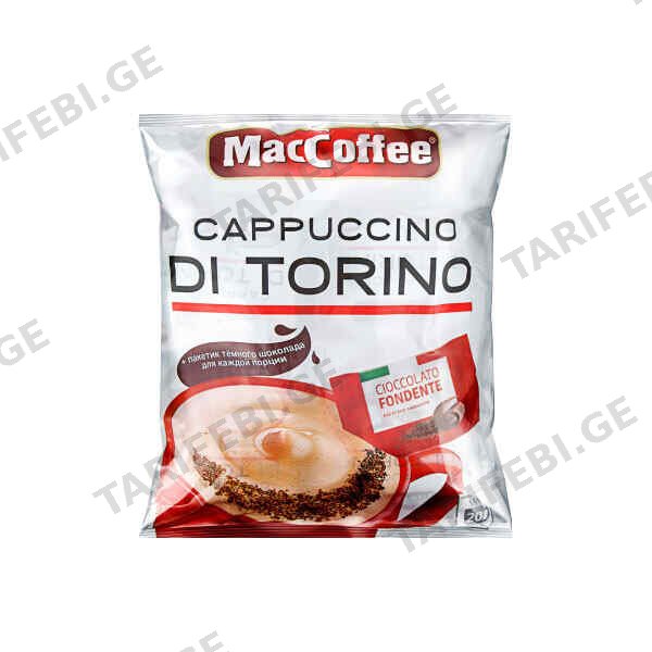 ყავა ხსნადი DI TORINO შავი შოკოლადით /მაკკოფე/ 25გრ