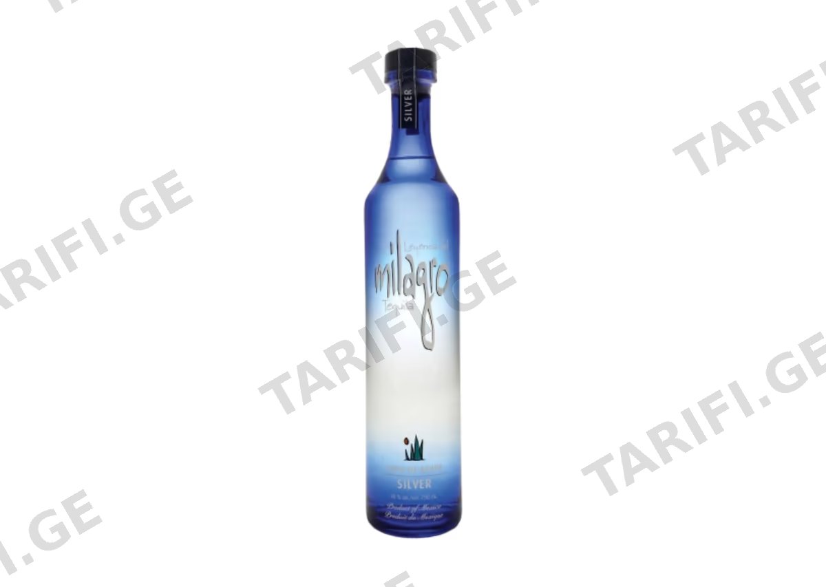 ტეკილა Milagro Silver - 0.7L
