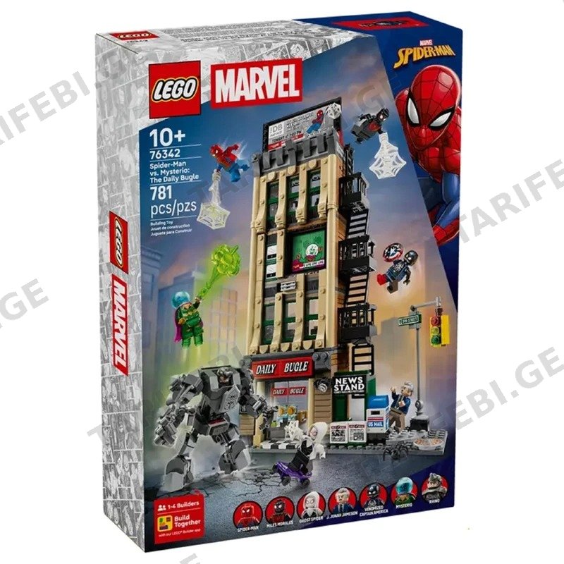 ასაწყობი კონსტრუქცია LEGO SPIDER-MAN VS. MYSTERIO 76342 (781 ნაწილი)