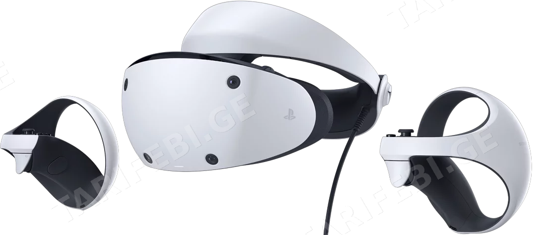 VR სათვალე PlayStation VR2 Headset with Controllers for PlayStation 5 - White
