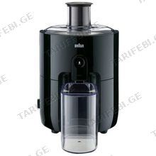 BRAUN SJ3100BK 600W წვენსაწური