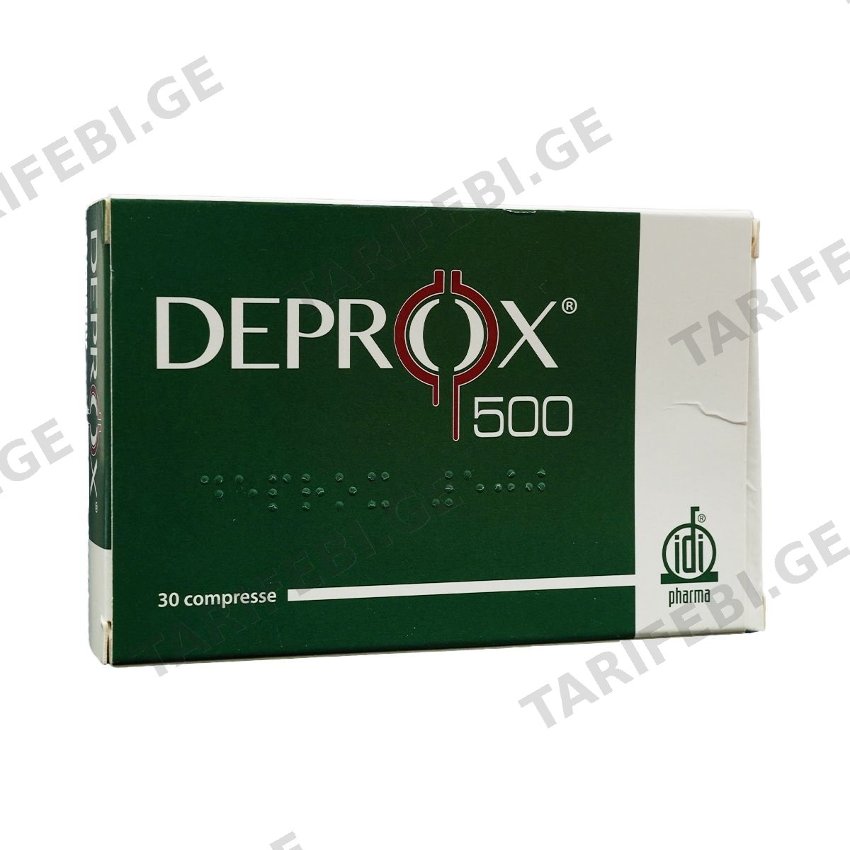დეპროქსი - Deprox 500მგ 30 ტაბლეტი