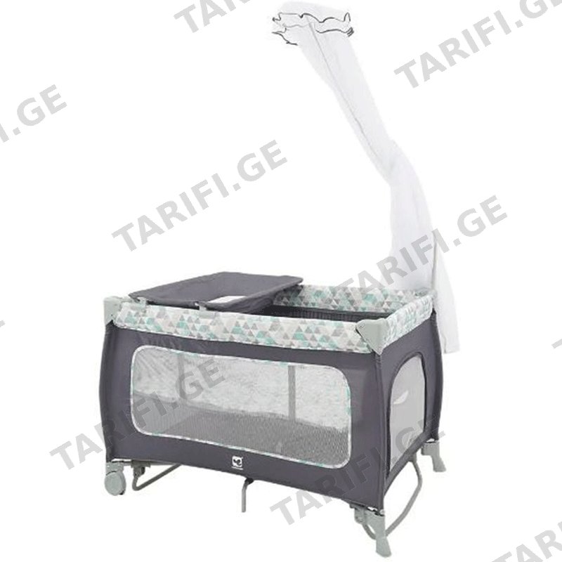 საწოლ-მანეჟი COOL BABY P-9124GREY