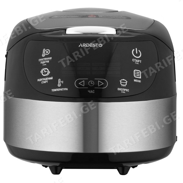 მულტსახარში ქვაბი Ardesto MC-P17DGDF, 860W, 5L, Multifunction Cooker, Silver