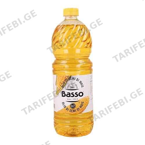 ზეთი სიმინდის /Basso/ 1ლ