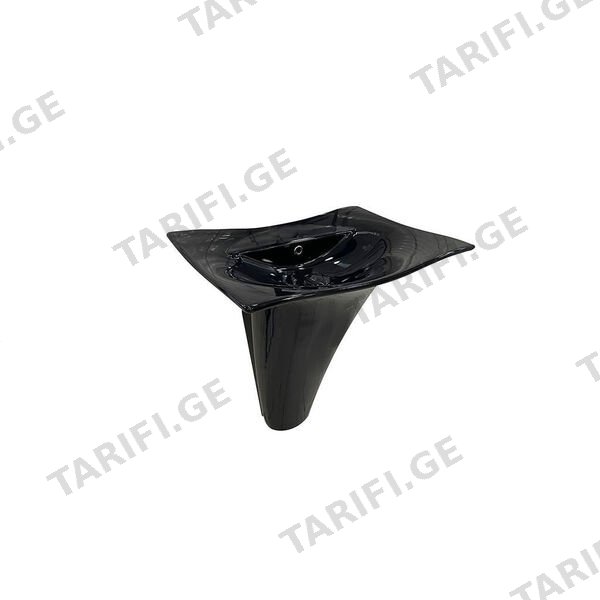 აბაზანის ნიჟარა ჩამოსაკიდი LOTUS MONOBLOCK W.HUNG WB.WITH TAP HOLE-60CM-A.BLCK-EXT