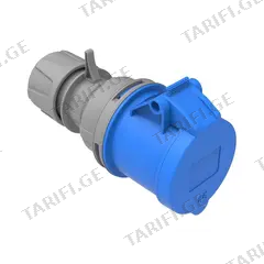 დამაგრძელებლის როზეტი ხუფით Bemis Elektrik 3 32A 2P+E 220V 50/60 Hz