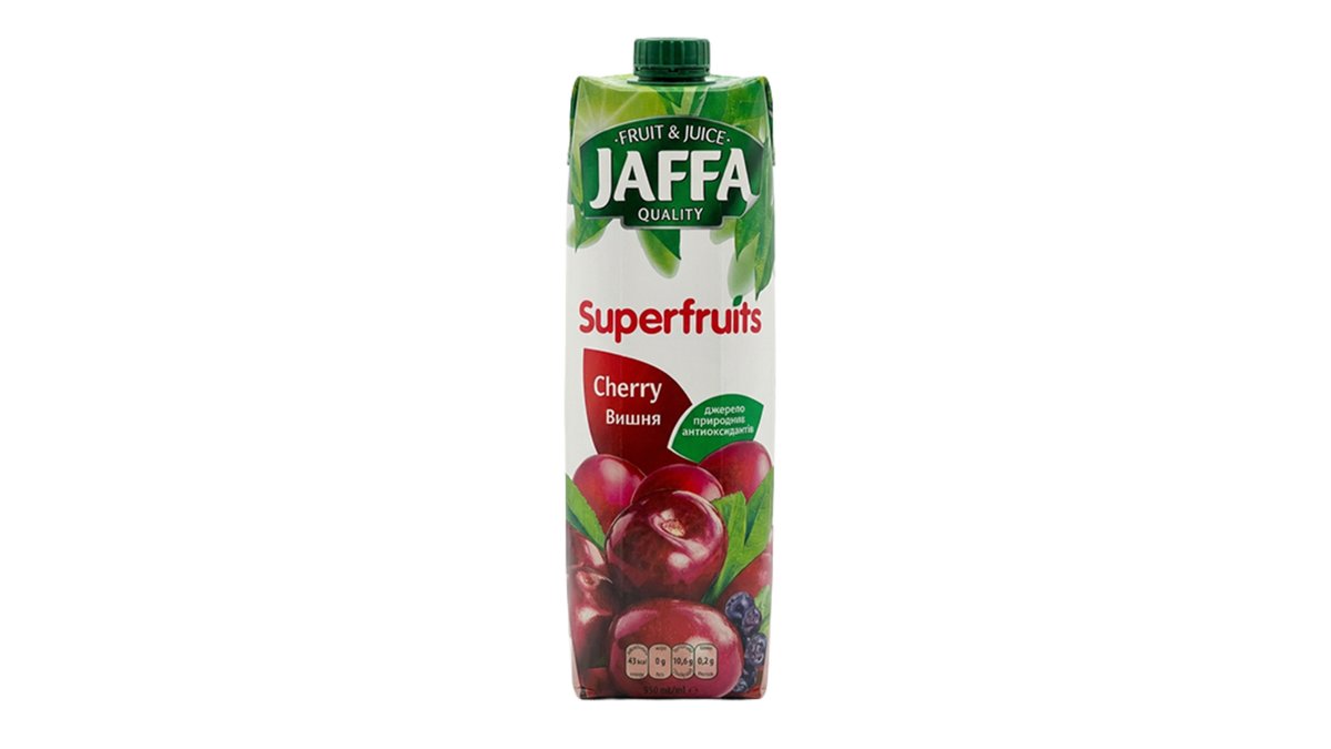 წვენი / Jaffa ალუბალი-შავი ცირცელი / 0,95ლ