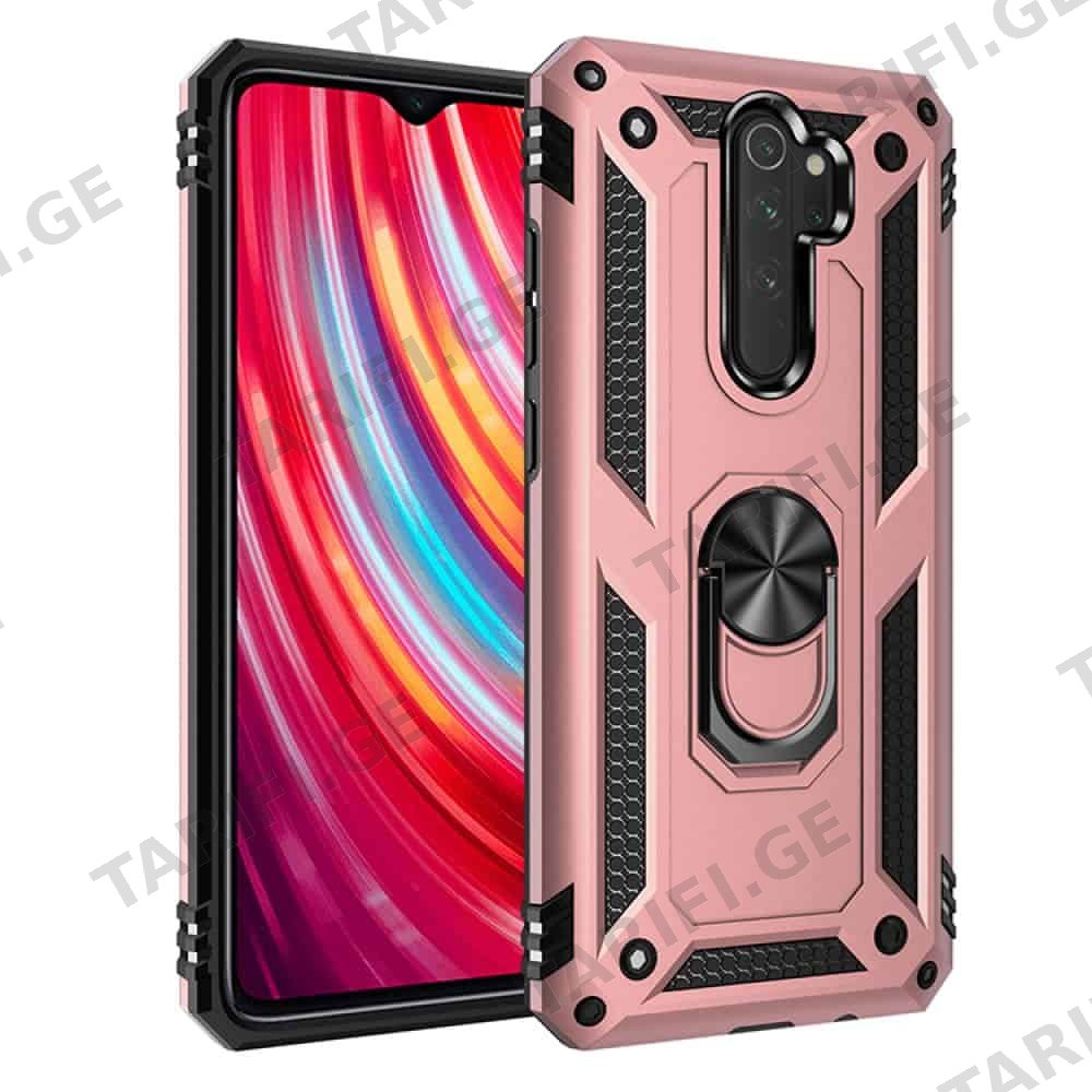 Xiaomi Redmi Note 8 Pro Sofia Ring Case სილიკონის ქეისი ბეჭდით