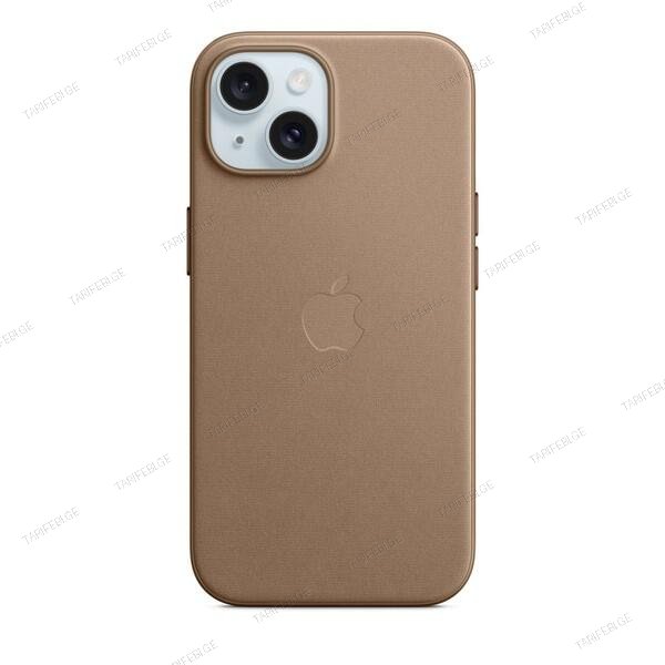 Apple iPhone 15 FineWoven Case Taupe MT3C3ZM/A