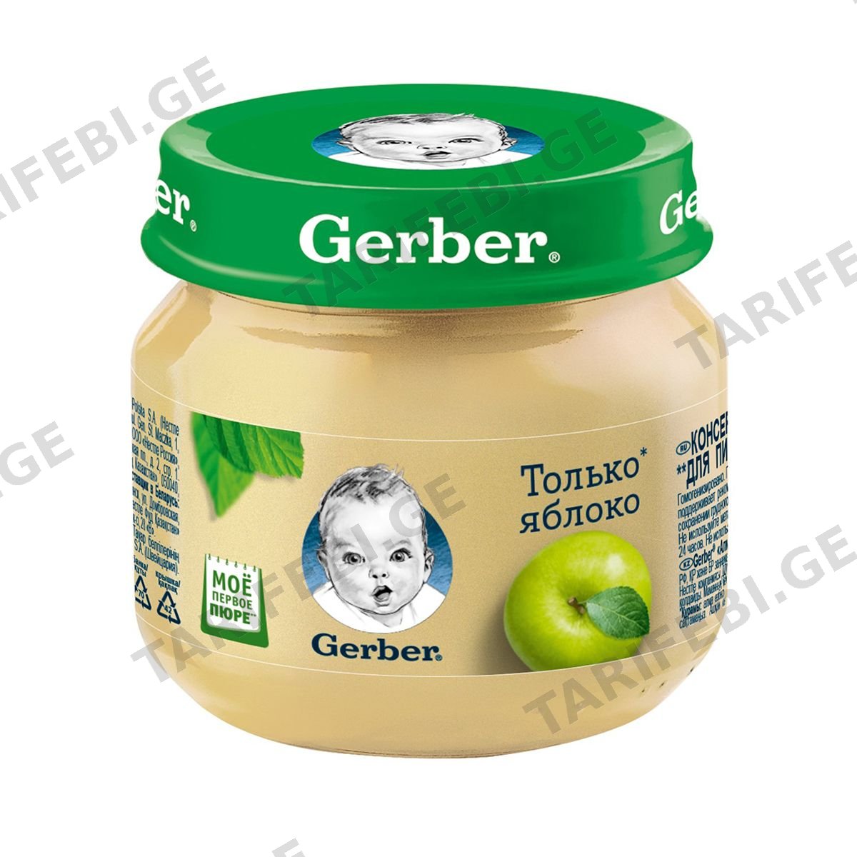 პიურე ვაშლი 80 გრ გერბერი - Gerber
