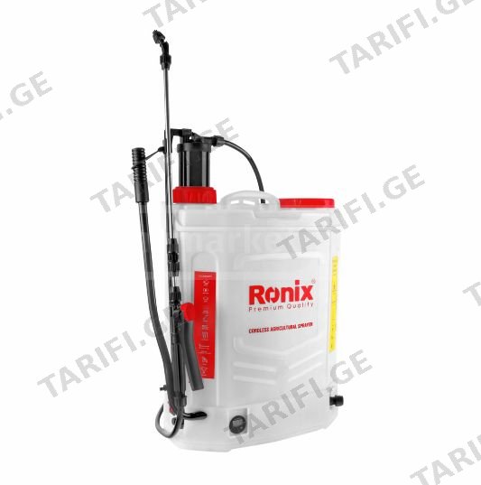 შესაწამლი აპარატი ელემენტზე Ronix RH-6020 12V