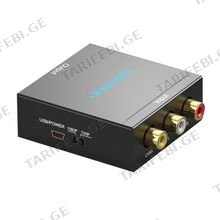 VENTION AEFB0 RCA to HDMI Converter Black Metal Type