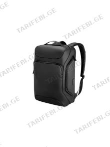 KINGSONS Laptop Backpack With USB Charger 15.6" Black ნოუთბუქის ჩანთა