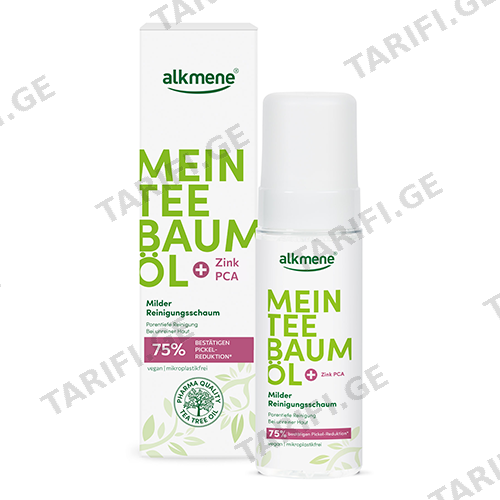 ალკმენე - My Tea Tree Oil სახის ქაფი დასაბანი დელიკატური წმენდა 150მლ