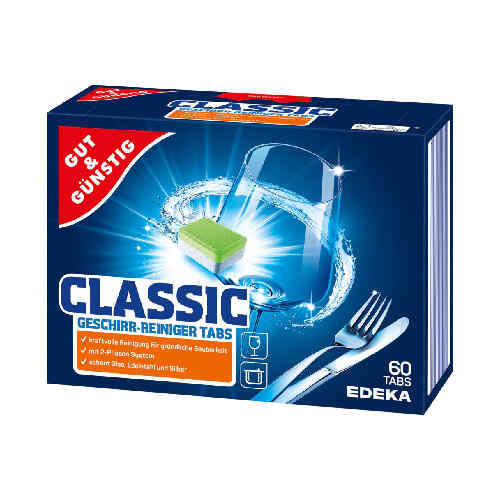 Dishwashing tablets /G&G/ 60 pcs