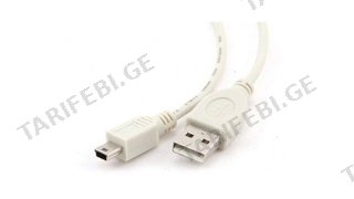 Gembird Cablexpert Mini-usb Კაბელი 1.8 Მ