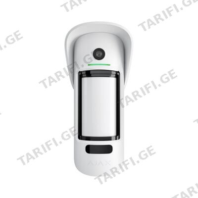 მოძრაობის დეტექტორი კამერით Ajax MotionCam Outdoor (PhOD) Jeweller (8EU) ASP White