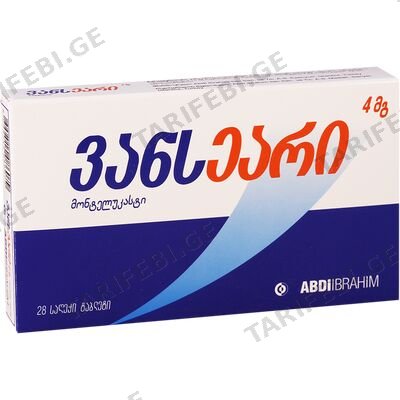 ვანსეარი 4მგ #28ტ.საღ