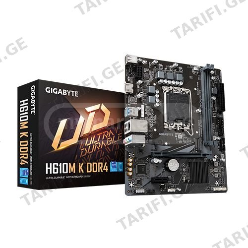 დედაბარათი - Gigabyte H610M-K DDR4