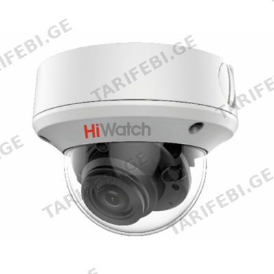 კამერა,Hiwatch, DS-T508(2.7-13.5mm),HDTVI,5mp,Dome,VF,IR40m,,
