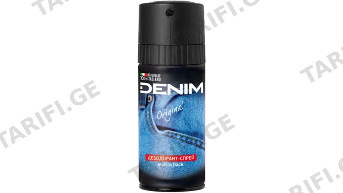 DENIM დეოდორანტი ორიგინალი 150 მლ (დენიმ)