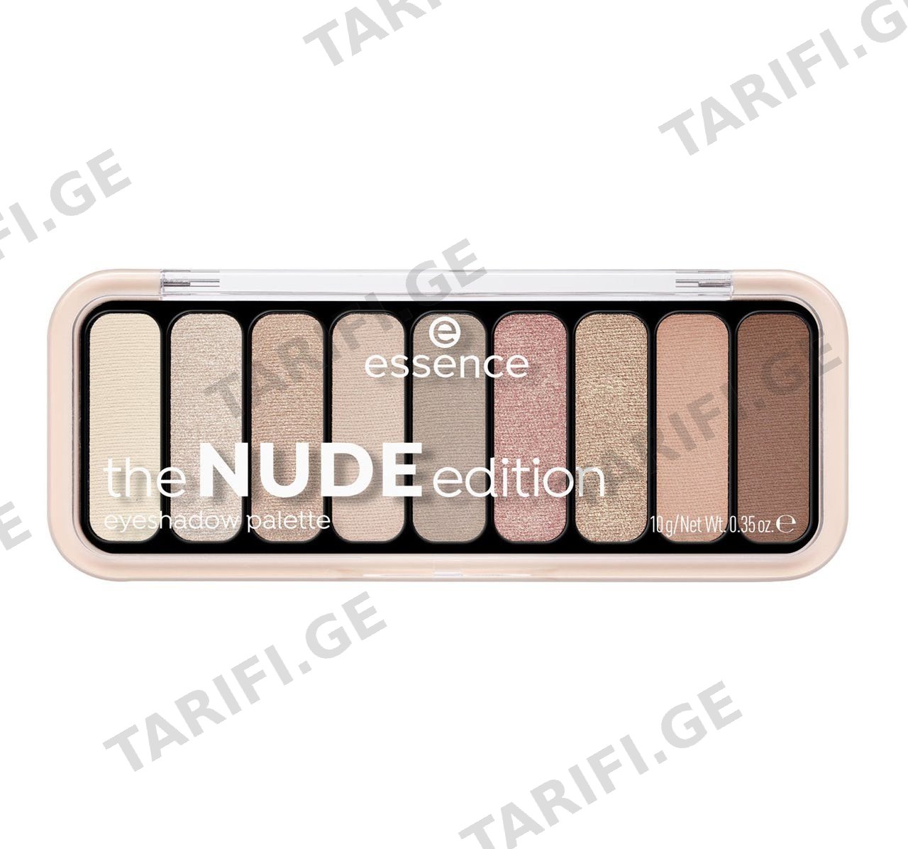 თვალის ჩრდილების პალიტრა the NUDE edition 5854 ესენსი - Essence